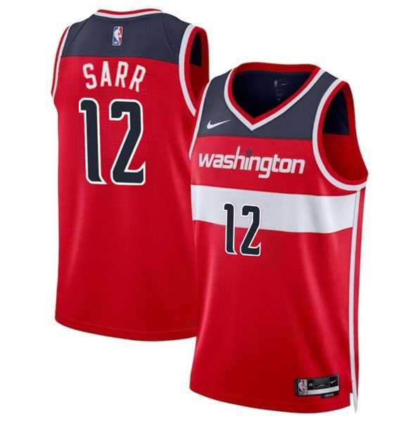 Men's Washington Wizards #12 Alexandre Sarr Red Icon Edition Stitched Basketball Jersey Dzhi,We sell and wholesale Men's Washington Wizards #12 Alexandre Sarr Red Icon Edition Stitched Basketball Jersey Dzhi on line form chian!